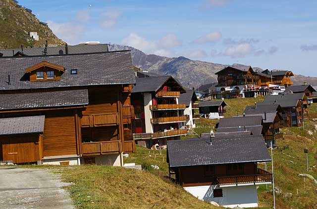 Ski resort in Switzerland