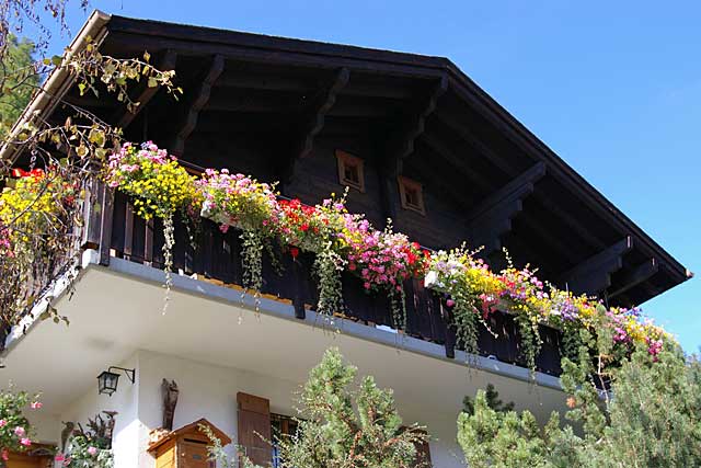 Wood Balcony Switzerland