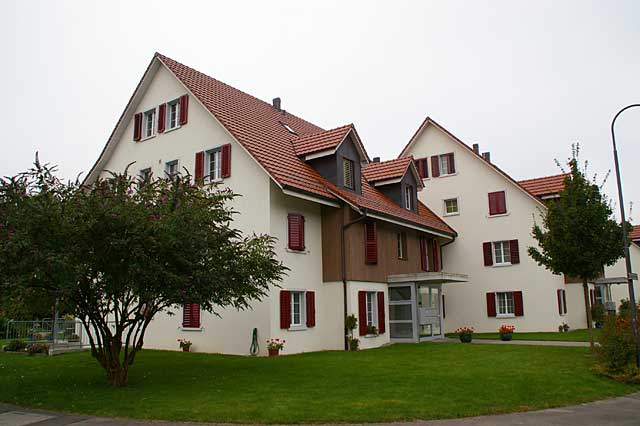 Photo example of new multi family traditional houses